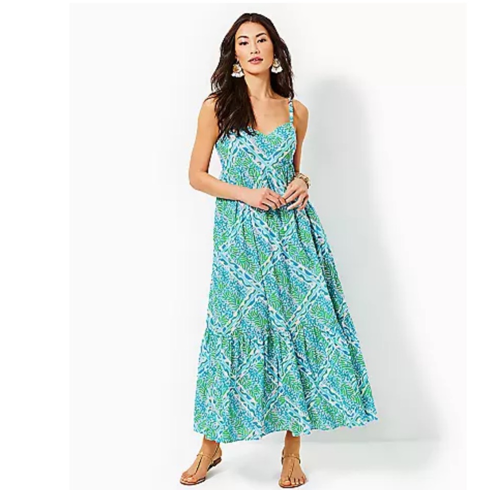 Hiedi Cotton Maxi Dress